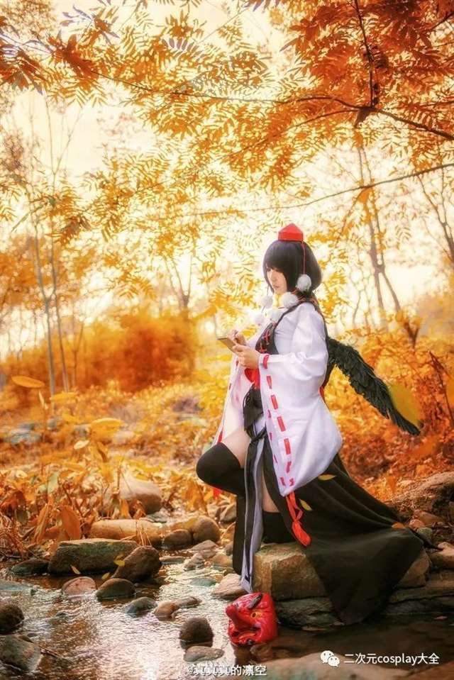 东方Project射命丸文 cos 真真真的凛空