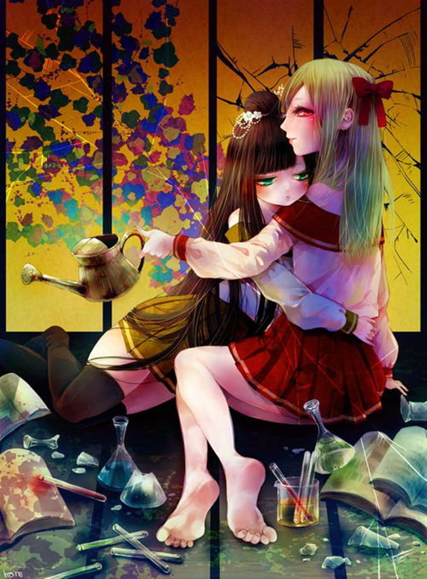 画师:水眠こて百合 セーラー服 女の子 创作 原创 jk