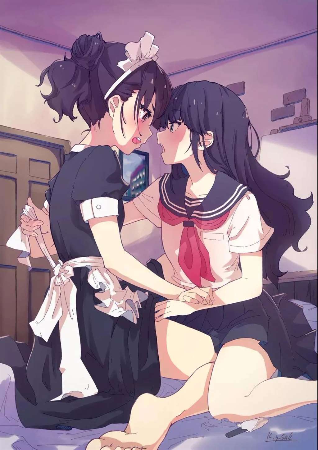 二次元动漫百合壁纸