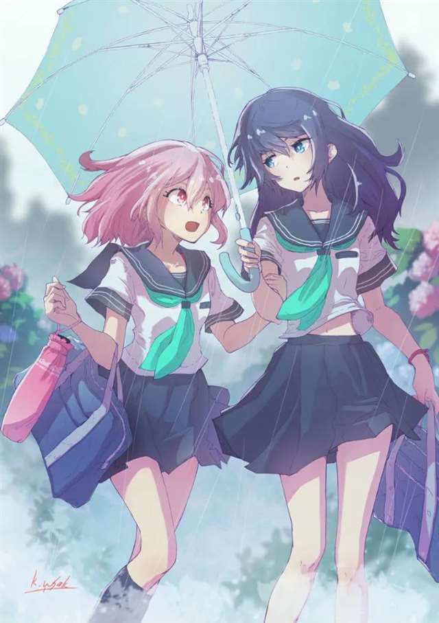 二次元动漫壁纸·百合特辑