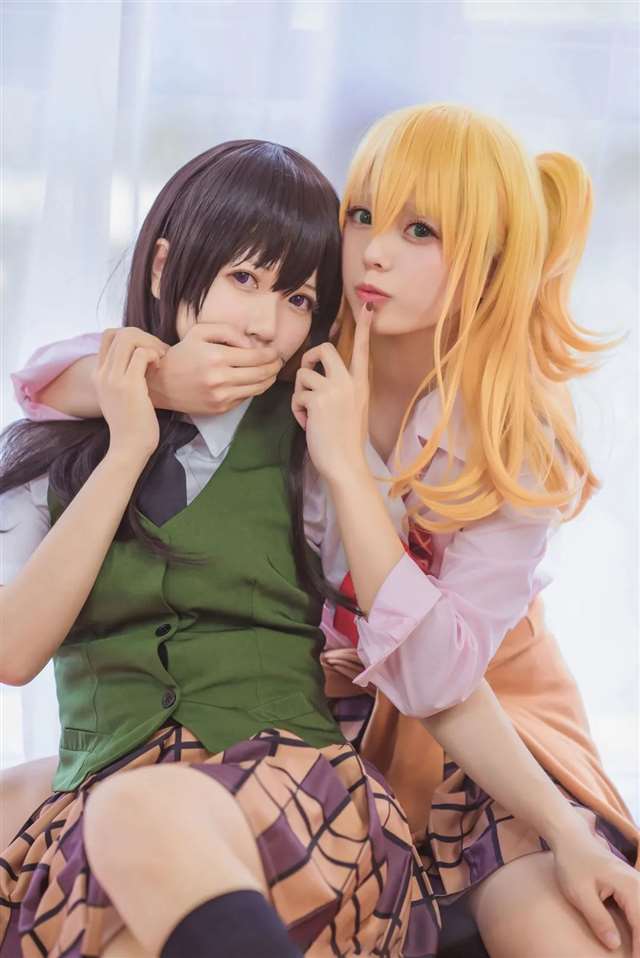 动漫CosPlay二次元百合图