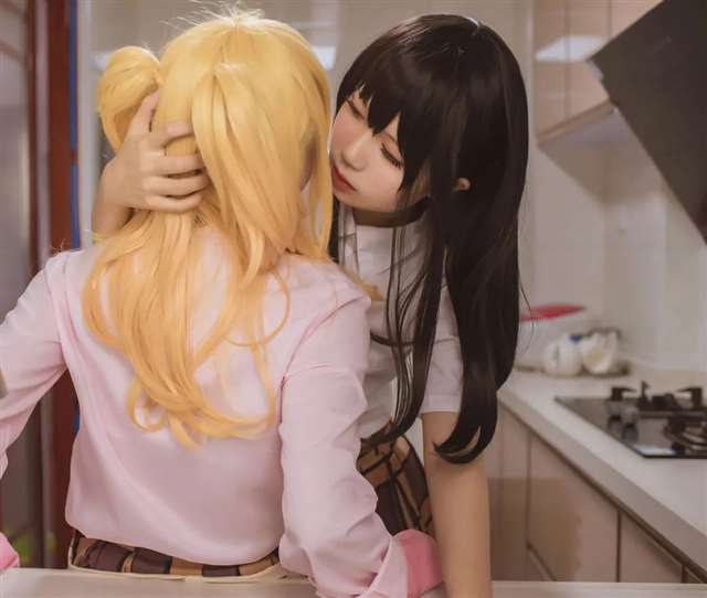 动漫CosPlay二次元百合图