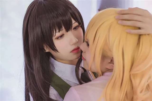 动漫CosPlay二次元百合图