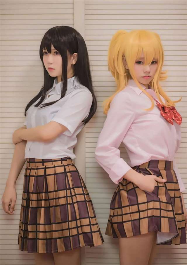 动漫CosPlay二次元百合图