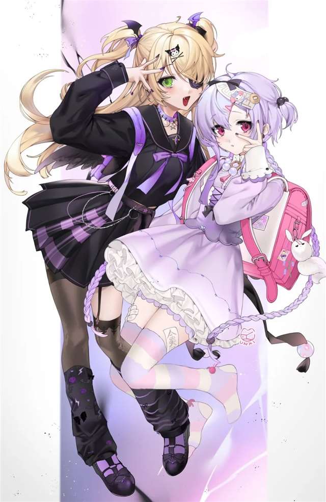 【插画壁纸】裙裙配饰都超可爱！