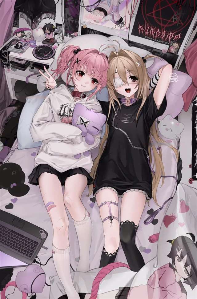 【插画壁纸】裙裙配饰都超可爱！