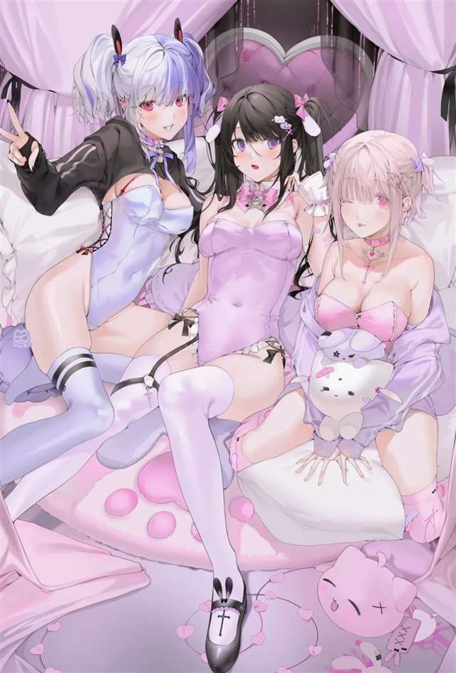 【插画壁纸】裙裙配饰都超可爱！