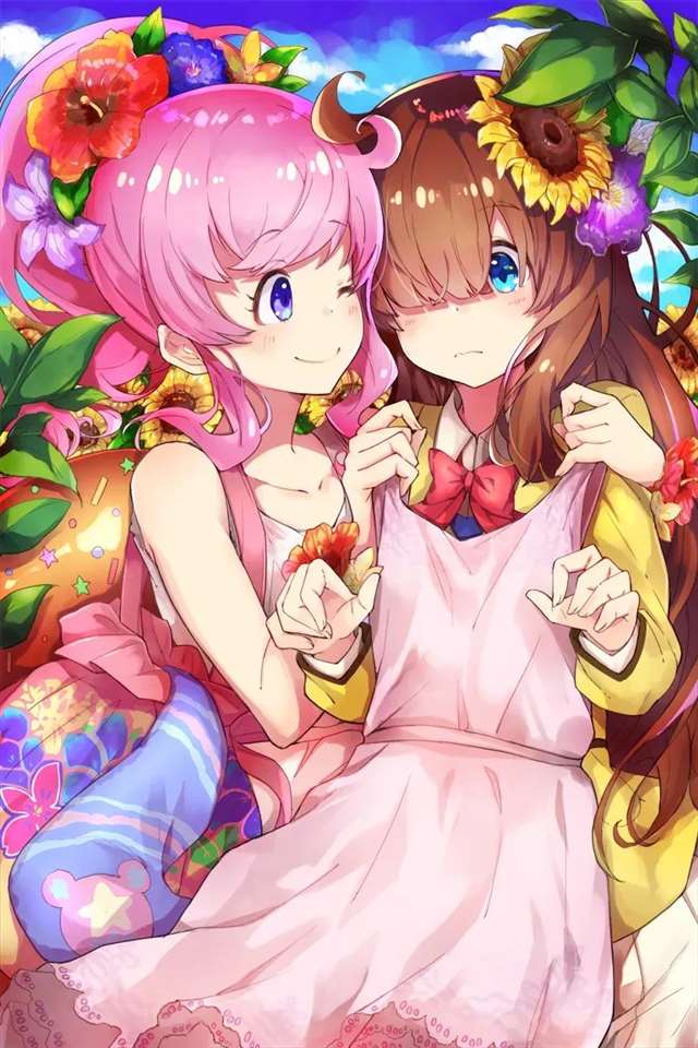 次元百合橘味动漫图片壁纸