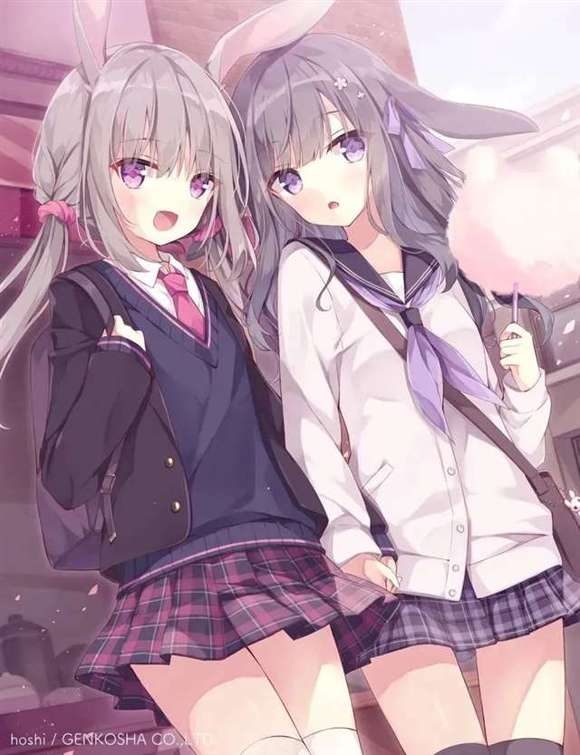 次元百合橘味动漫图片壁纸