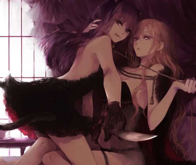 次元百合橘味动漫图片壁纸