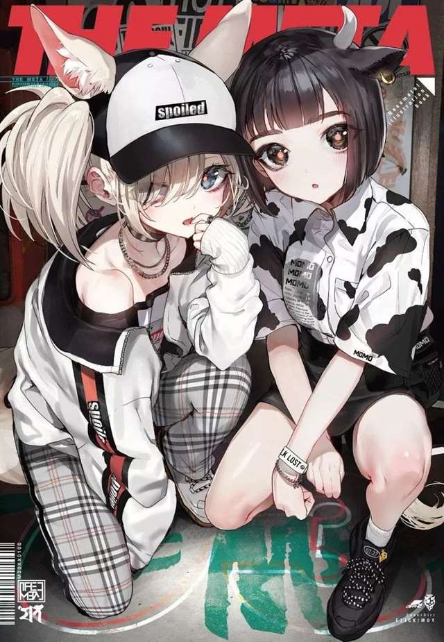 闺蜜百合动漫女壁纸 