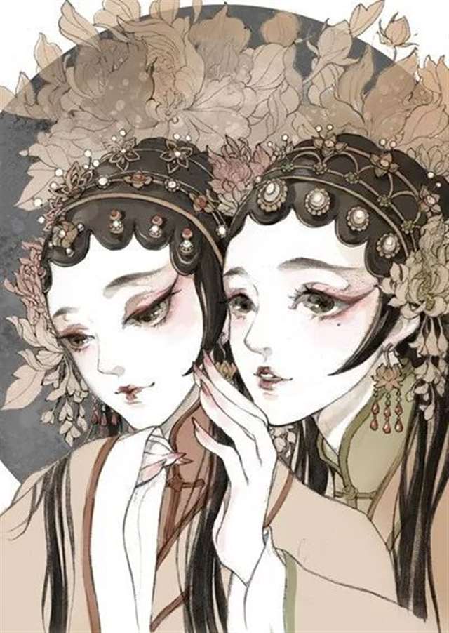 闺蜜百合动漫女壁纸 
