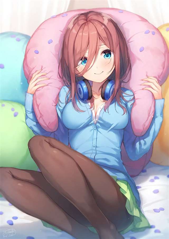 害羞的三玖简直融化你的心~│中野三玖│五等分的新娘P站精选