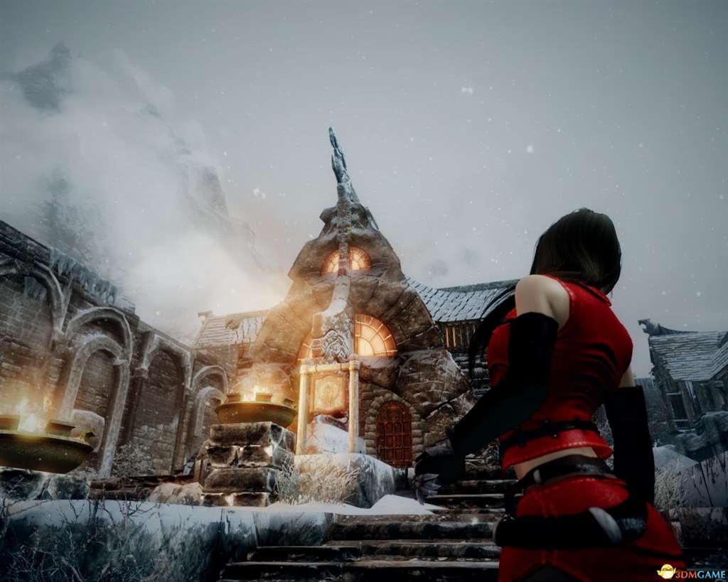 上古卷轴5 黑丝mod更新 长腿高跟黑丝女王风妹纸