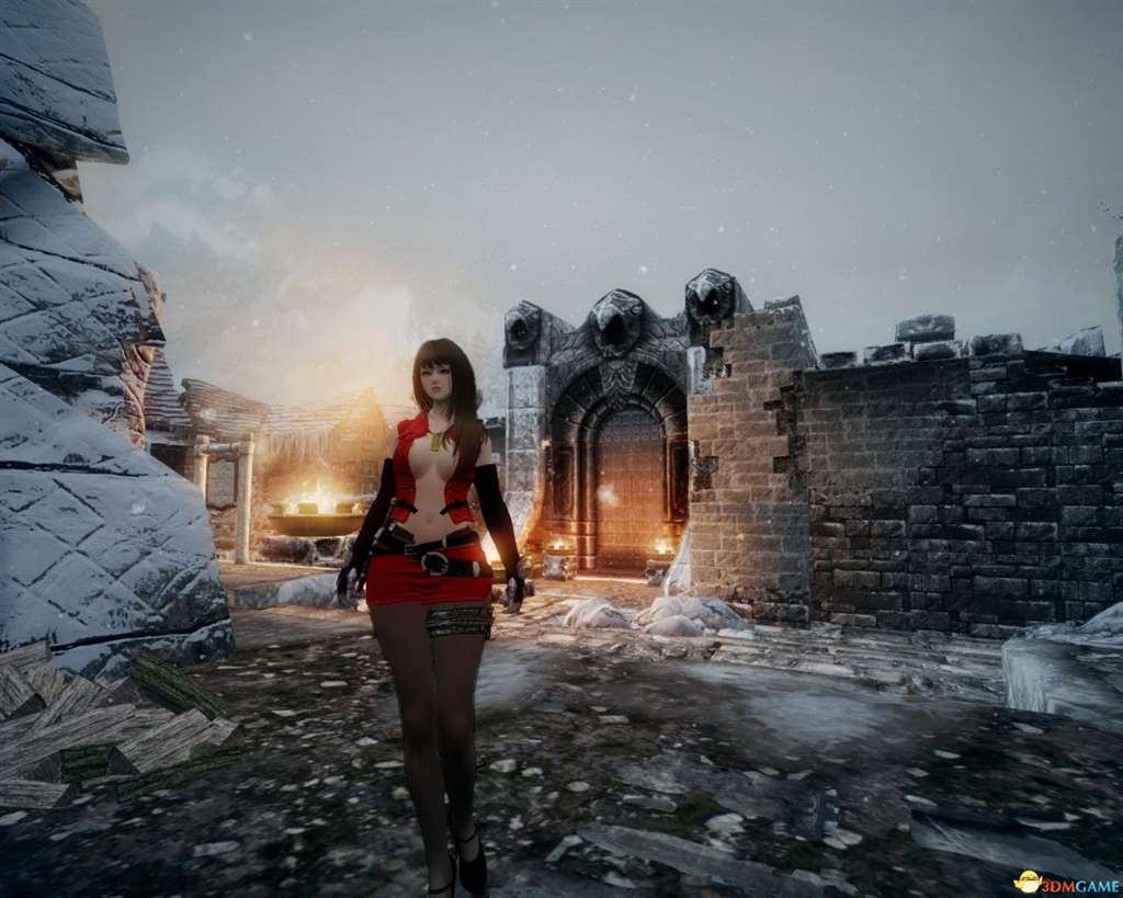 上古卷轴5 黑丝mod更新 长腿高跟黑丝女王风妹纸