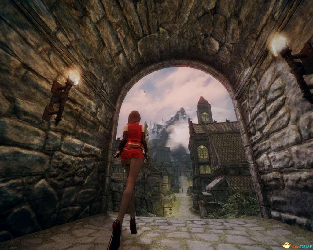 上古卷轴5 黑丝mod更新 长腿高跟黑丝女王风妹纸