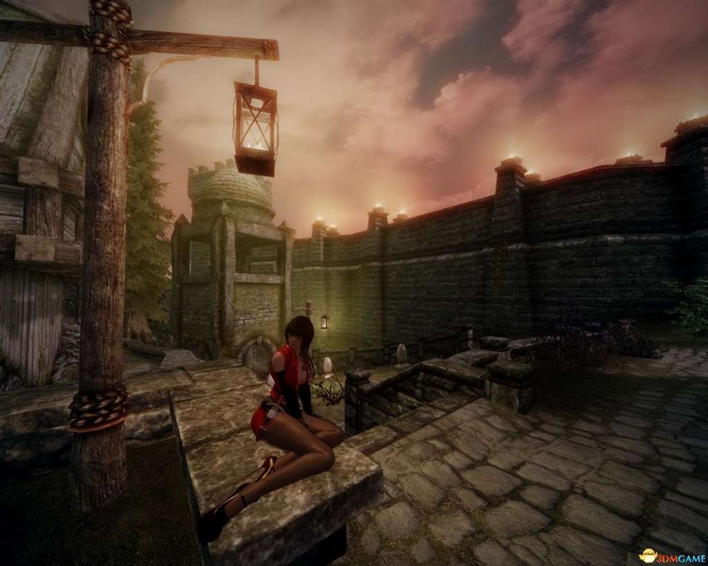 上古卷轴5 黑丝mod更新 长腿高跟黑丝女王风妹纸