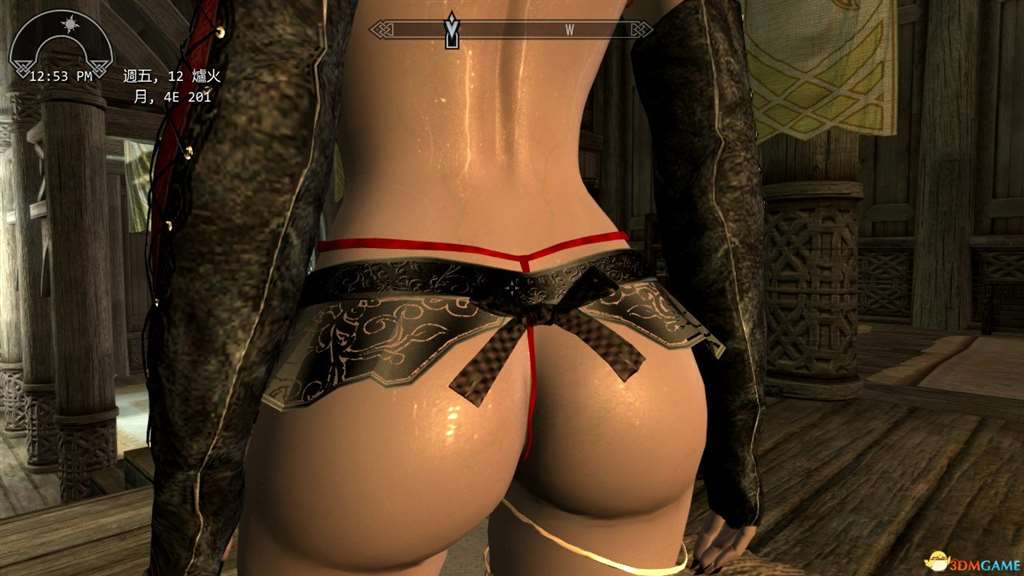 上古卷轴5 真高跟优雅蕾丝装 双色版 服装mod