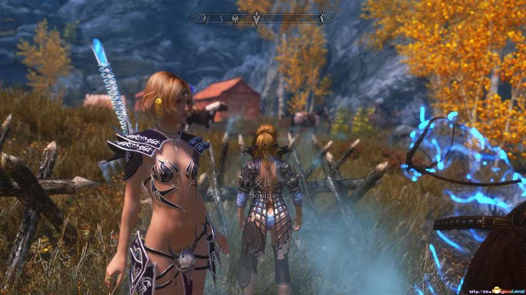 上古卷轴5 软妹子带你游天际 软妹狂人mod整合