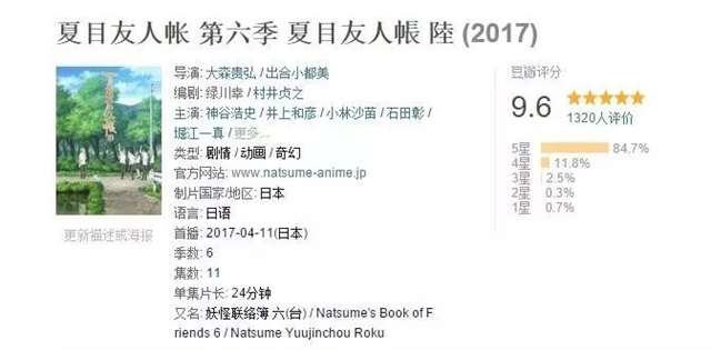 有没有一部动漫第一集就让你泪目了呢？《夏目友人帐》