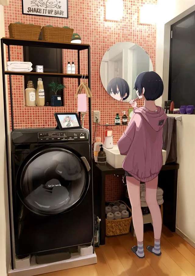 JK、旅行与风景,日本画师さけハラス3号的插画作品