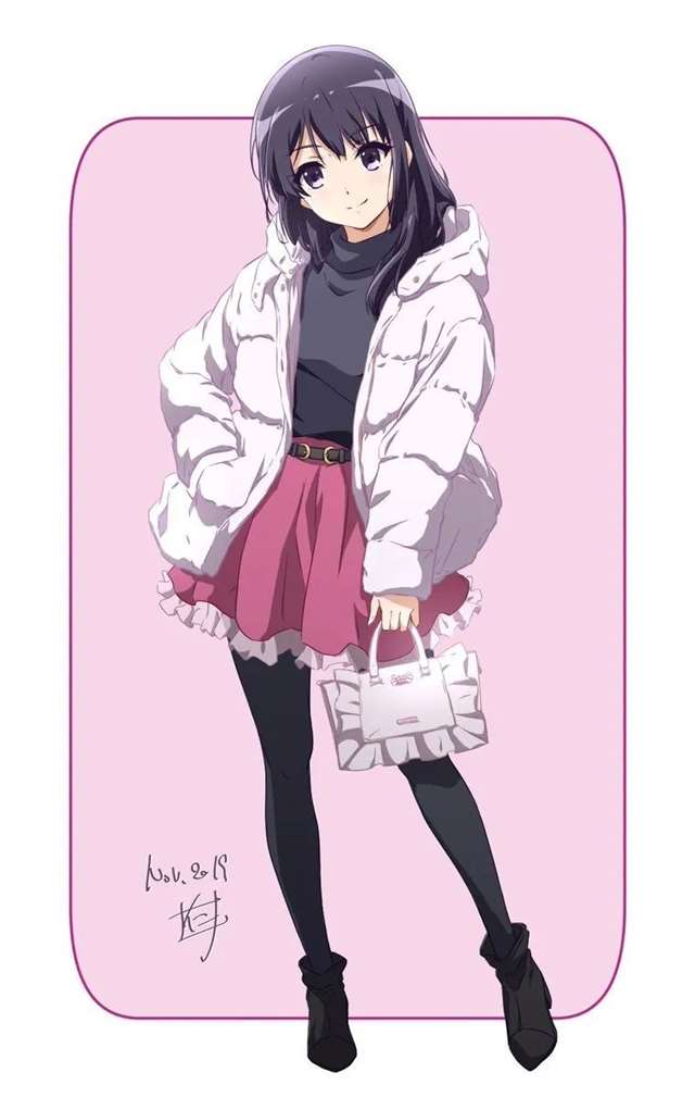 《星期一的丰满》义妹酱的几张绘图