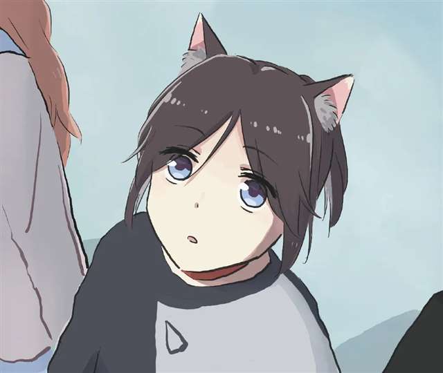 《星期一》青梅竹马的双胞胎姐妹 画师lyy的猫猫图