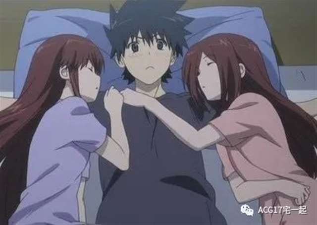 《星期一》青梅竹马的双胞胎姐妹 画师lyy的猫猫图