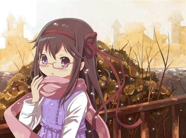 给大家介绍一些动漫中的眼镜娘