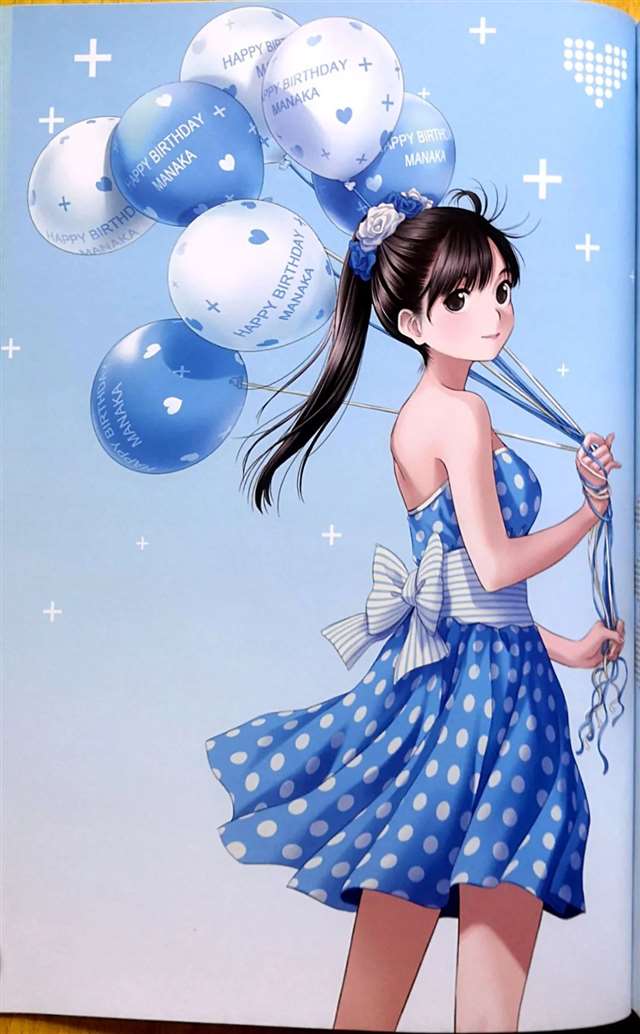 《爱相随》NLP艺术设定集--高岭爱花手机扫图