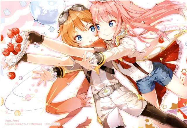 韩国P站画师Anmi的作品有着明朗的色彩和绚烂的光影