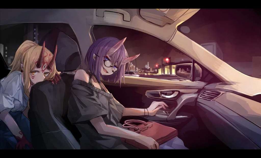 画师miyabino的插画作品 妹子x妹子