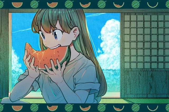 插画师nobile1031 少女绘画作品