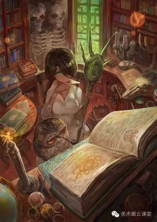 日本插画师 nankano 插画作品