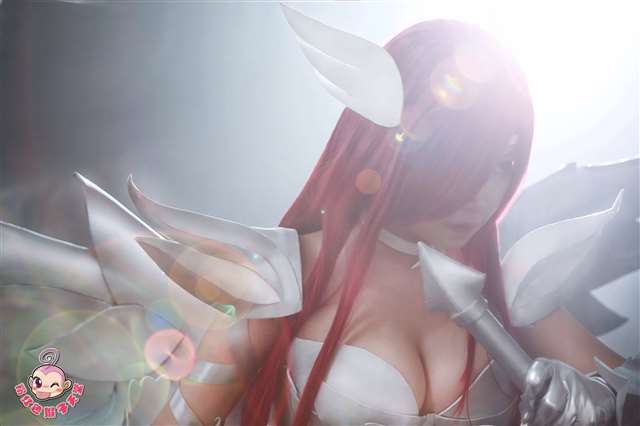 《妖精的尾巴》艾露莎COS CN：粉猴-二重线ll子桑