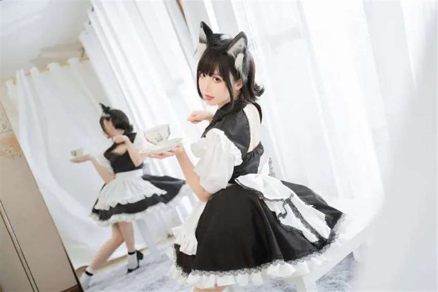 CosPlay二次元-猫耳的女仆-女仆
