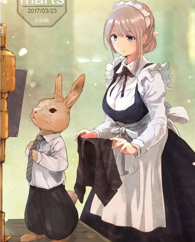 时尚古典女仆少女动漫专辑