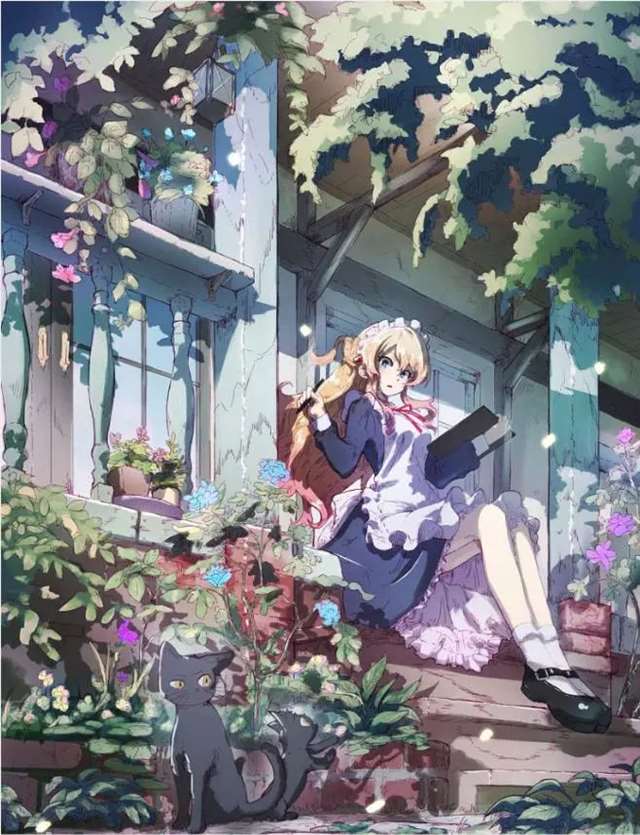 时尚古典女仆少女动漫专辑