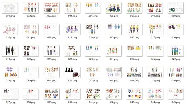 【小林家的龙女仆】动画设定集