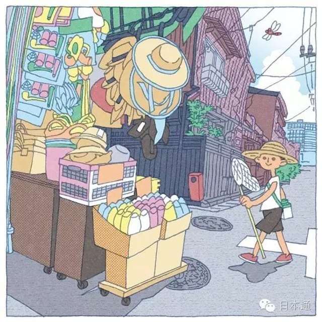 “つちもちしんじ”的插画师以东京街道为题材画了一系列插图