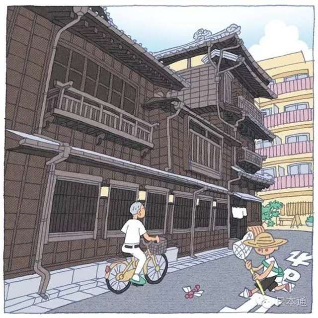 “つちもちしんじ”的插画师以东京街道为题材画了一系列插图
