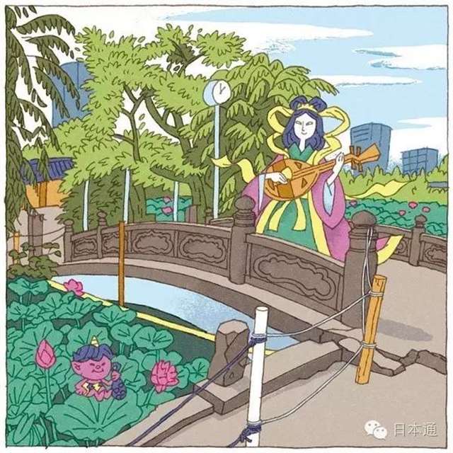 “つちもちしんじ”的插画师以东京街道为题材画了一系列插图