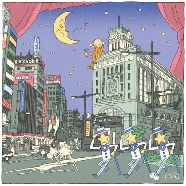 “つちもちしんじ”的插画师以东京街道为题材画了一系列插图