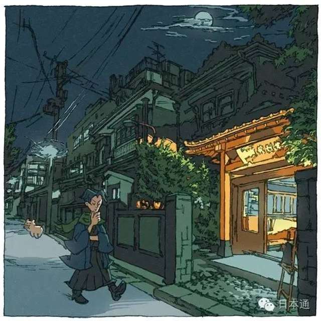 “つちもちしんじ”的插画师以东京街道为题材画了一系列插图