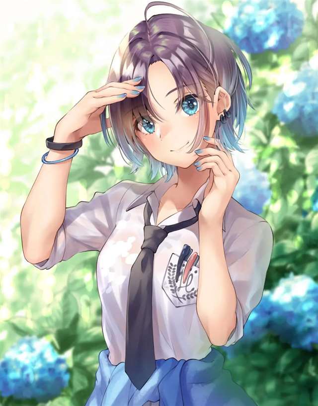 日本画师塩こうじ的插画作品