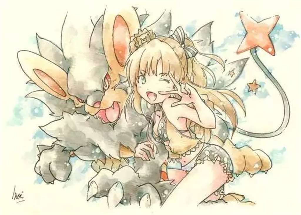 偶像大师灰姑娘 精灵宝可梦两个结合在一起