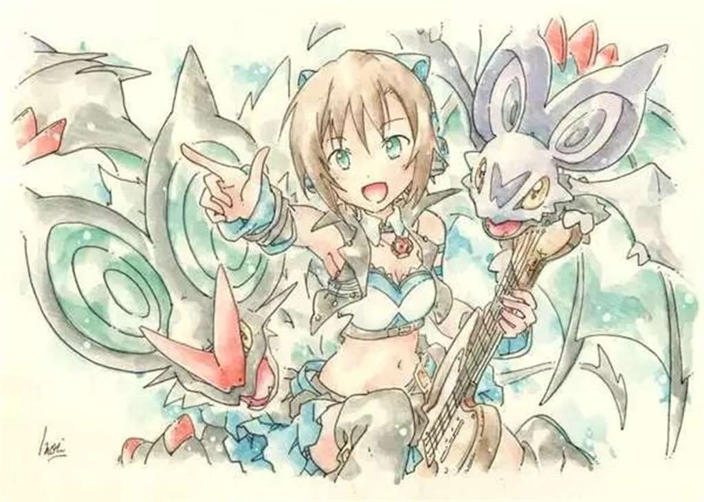 偶像大师灰姑娘 精灵宝可梦两个结合在一起