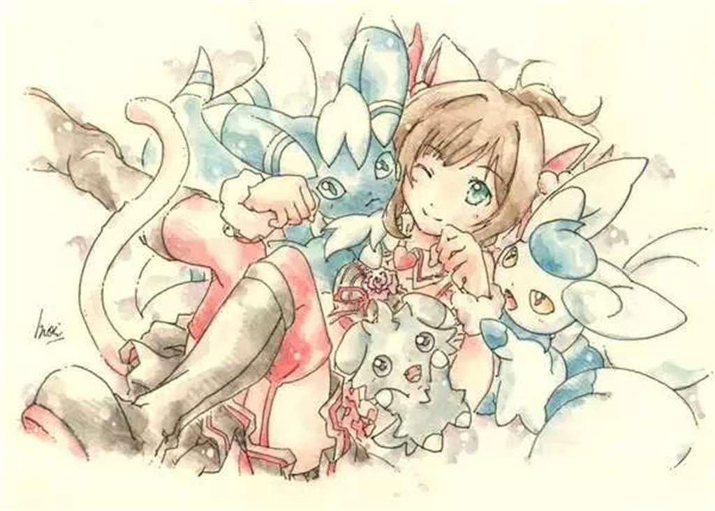 偶像大师灰姑娘 精灵宝可梦两个结合在一起