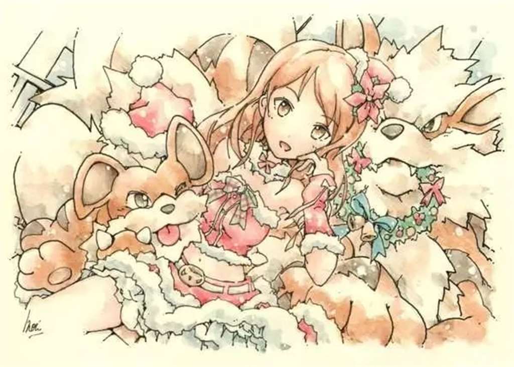 偶像大师灰姑娘 精灵宝可梦两个结合在一起