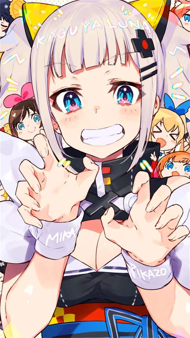 今天の虚拟Yotube@辉夜月壁纸